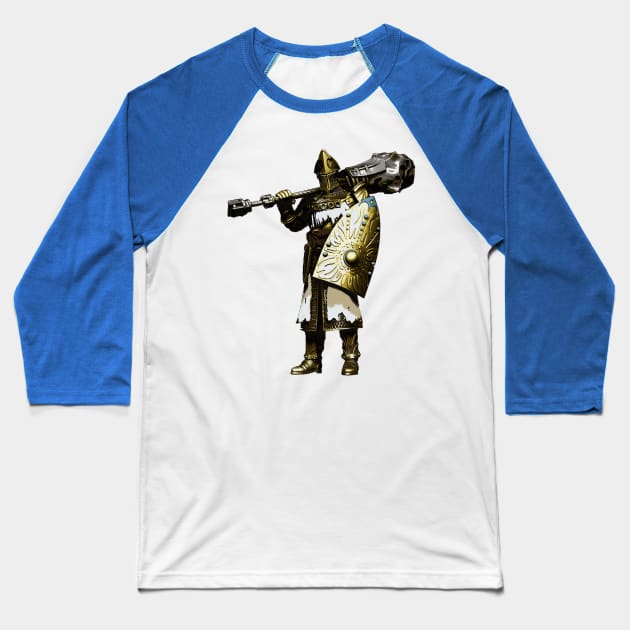 Paladin Leeroy Baseball T-Shirt by MedievalMetatron